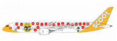 [Pre-order item] 787-9 Scoot special livery "Singapore 50th Anniversary" 2015 9V-OJE 1/400 [XX4911]