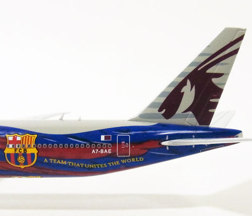 777-300ER Qatar Airways Special Paint "FC Barcelona" A7-BAE 1/400 (with antenna) [XX4939]