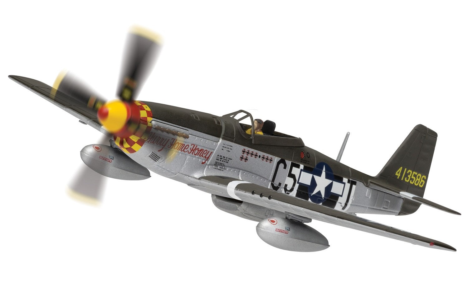 P51-D Mustang HurryHome Honey 1/72 [AA27705]