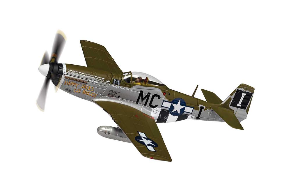 P-51D, US Army Air Forces, 20th Fighter Group, 79th Fighter Squadron, Captain Jack M. Ilfrey's aircraft (7.5 kills), RAF Kingscliff, England #44-13761/MC-I "Happy Jack's Go Buggy" 1/72 [AA27706]