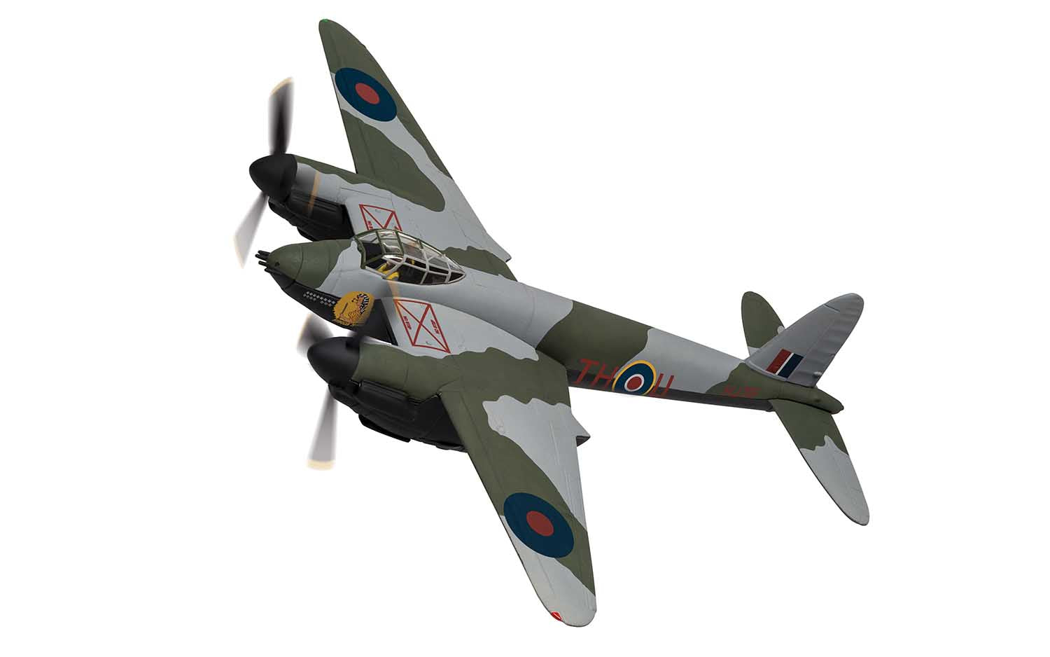 Mosquito FB Mk.IV (fighter-bomber type) No. 418 (Canadian) Squadron, Royal Air Force, 1944, TH-U/HJ719, 1/72 [AA32821]