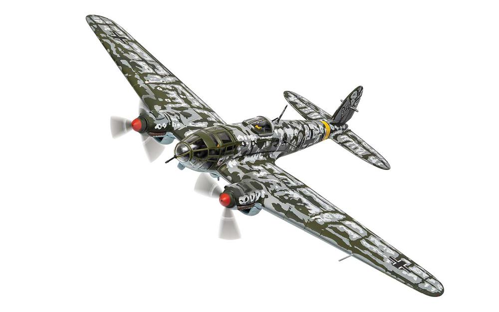 He111H-6 German Air Force No. 53 Bomber Wing, 5th Squadron, Lieutenant Erich Horn's aircraft during Operation Barbarossa, January 21, 1942, A1+FN/#4500 1/72 [AA33718]