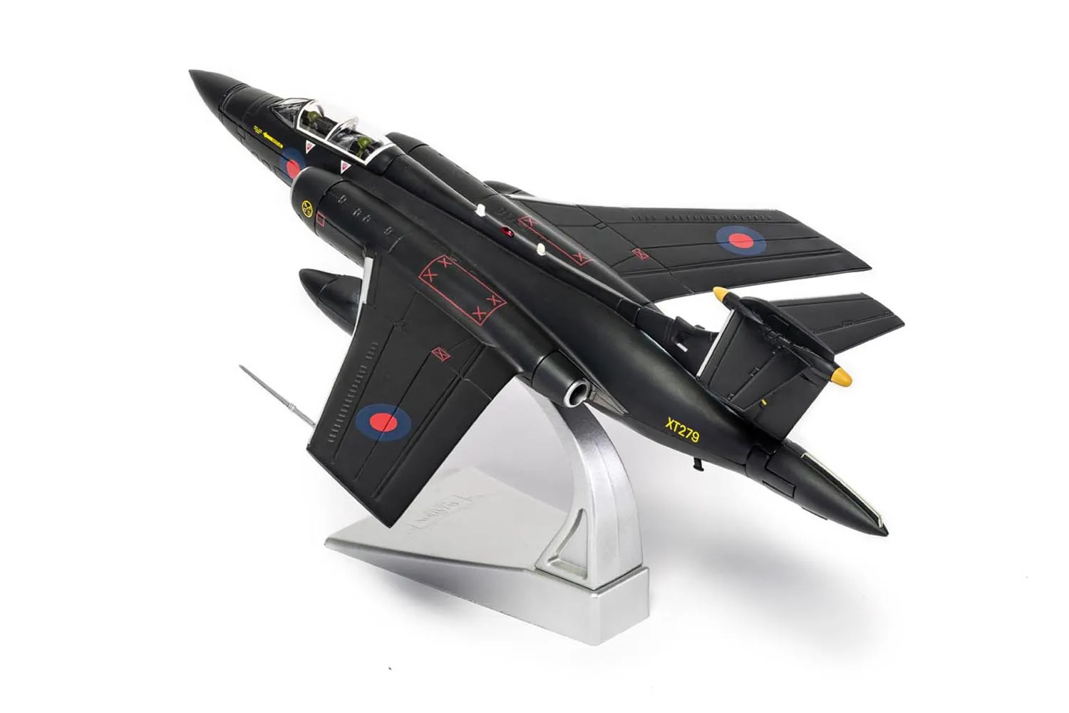 Corgi バッカニアS.2B イギリス空軍 第16飛行隊 黒色塗装 1980 Corgi バッカニアS.2B イギリス空軍 第16飛行隊 黒色塗装 1980