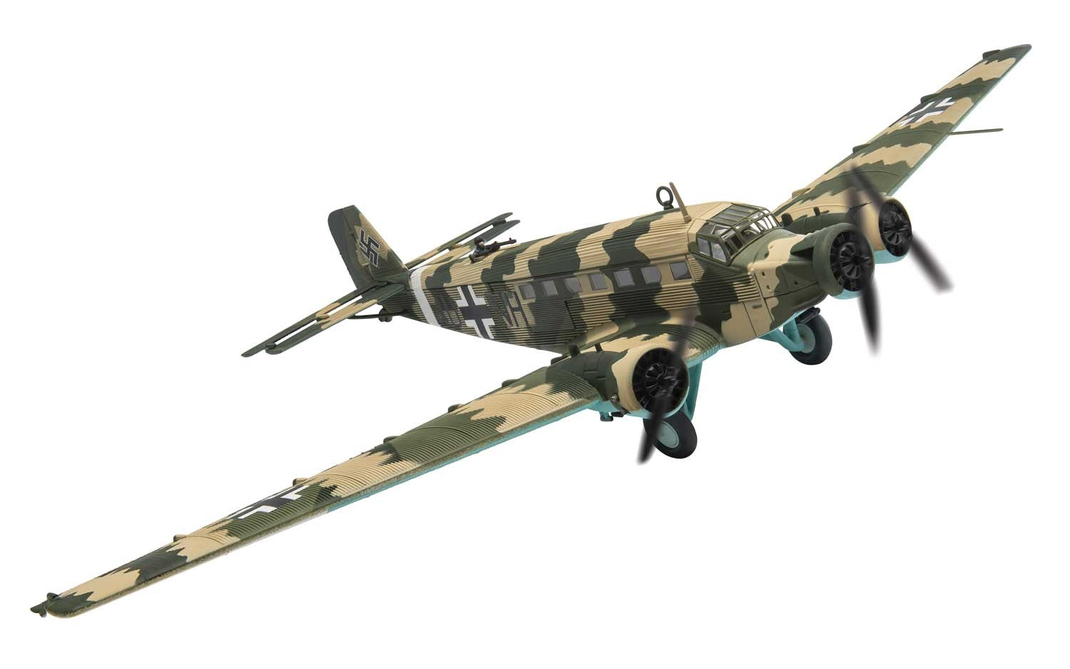 [Pre-order item] Junkers Ju 52/3m, German Air Force, 1st Special Mission Bomber Wing, 2nd Squadron, Operation Merkur (airborne landing on Crete), 1941, 4U+NH 1/72 [AA36908]