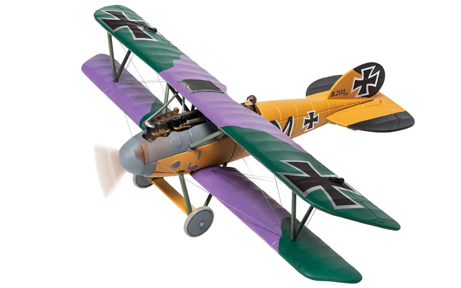 Albatros DV German Air Force 19th Prussian Fighter Squadron Martin Mahlmann's aircraft Retango Western Front January 18th #2111/17/M 1/48 [AA37810]