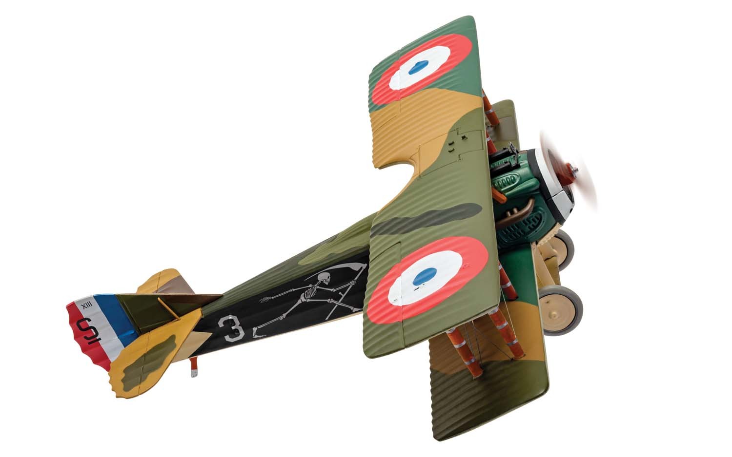 Spad XIII French Army Air Corps 94th Squadron (Spa 94) Pierre Marinovich's aircraft #3 "The Reapers" 1/48 [AA37909]