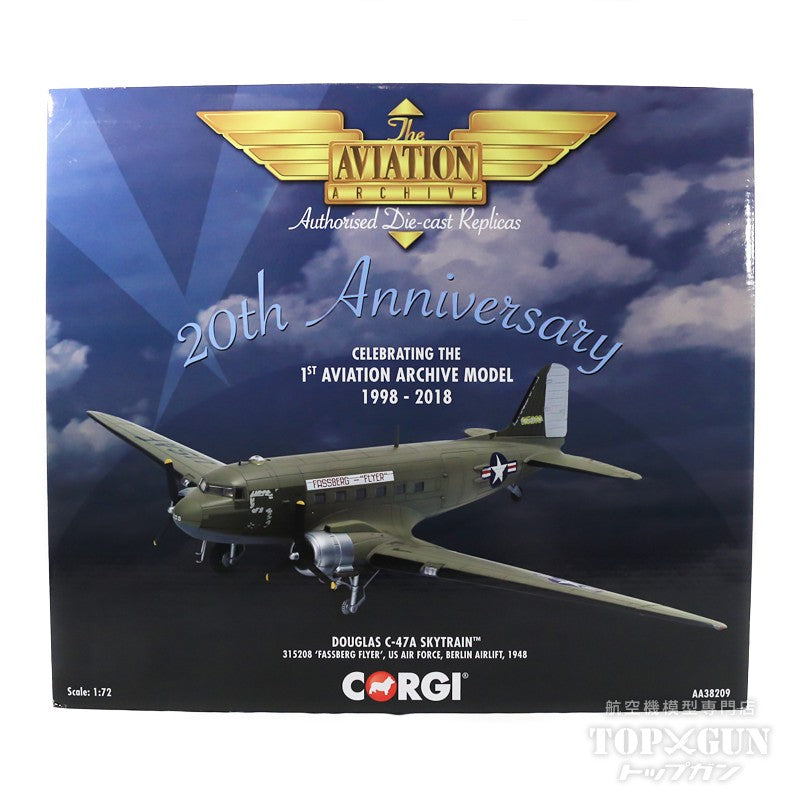 Corgi Douglas C47A SkyTrain Berlin Airlift 1/72 [AA38209]