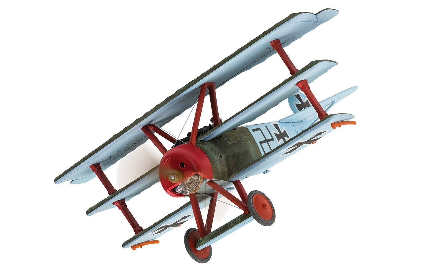 Fokker DR.1 German Air Force 11th Prussian Fighter Squadron Lieutenant Eberhard Mohnicke's aircraft 18 years #155/17 1/48 [AA38307]