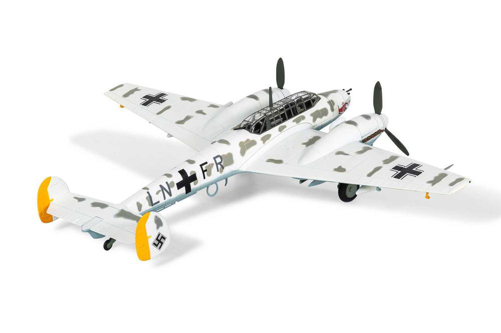 Bf110F-2 German Air Force No. 5 Jagdgeschwader No. 10 (Destroyer) Squadron, Operation Barbarossa, Winter 1942-43, Eastern Front, LN+FR 1/72 [AA38510]