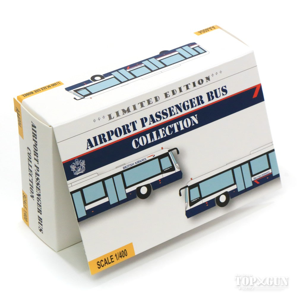 Airport Diorama Accessories Ramp Bus (British Airways) Set of 4 1/400 *Made of resin [AA4004]