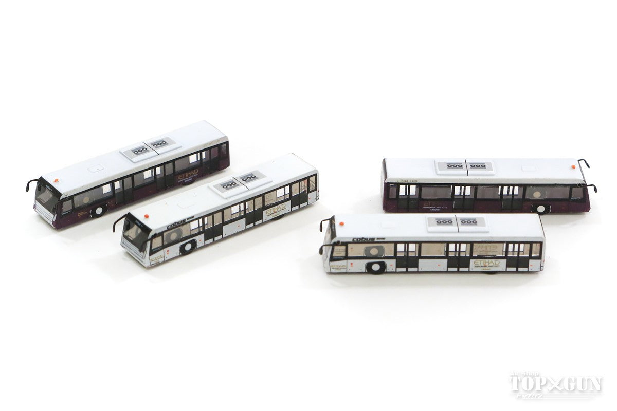 Airport Bus Set of 4 Etihad Airways 1/400 [AA4005]