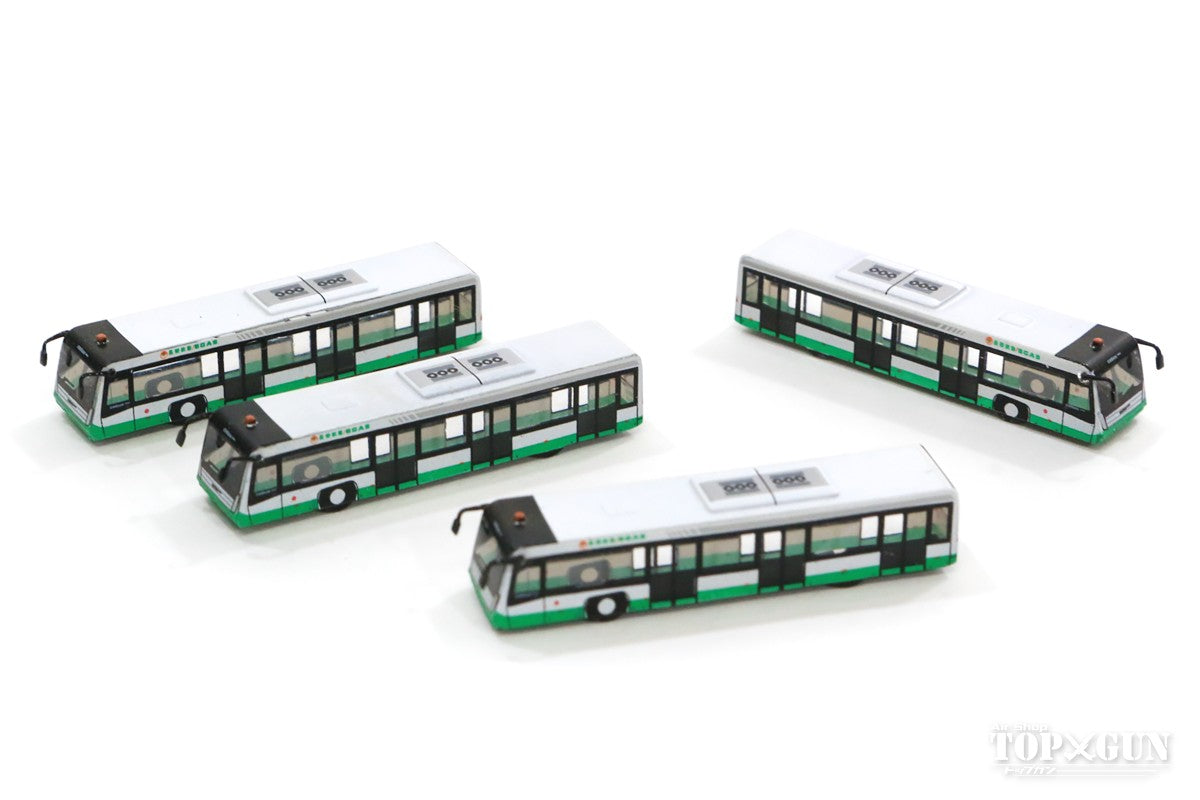 Airport diorama accessory Ramp Bus (EVA Air) 1/400 *Made of resin [AA4006]