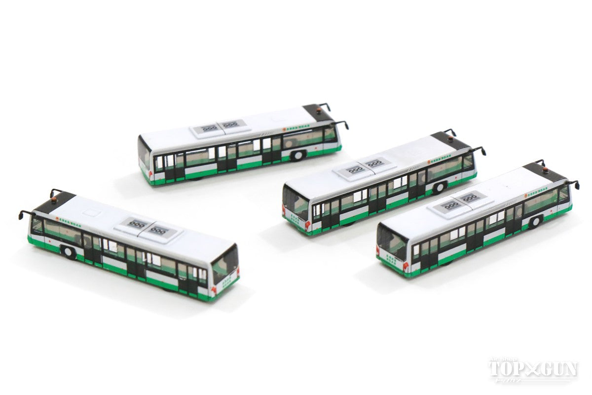 Airport diorama accessory Ramp Bus (EVA Air) 1/400 *Made of resin [AA4006]