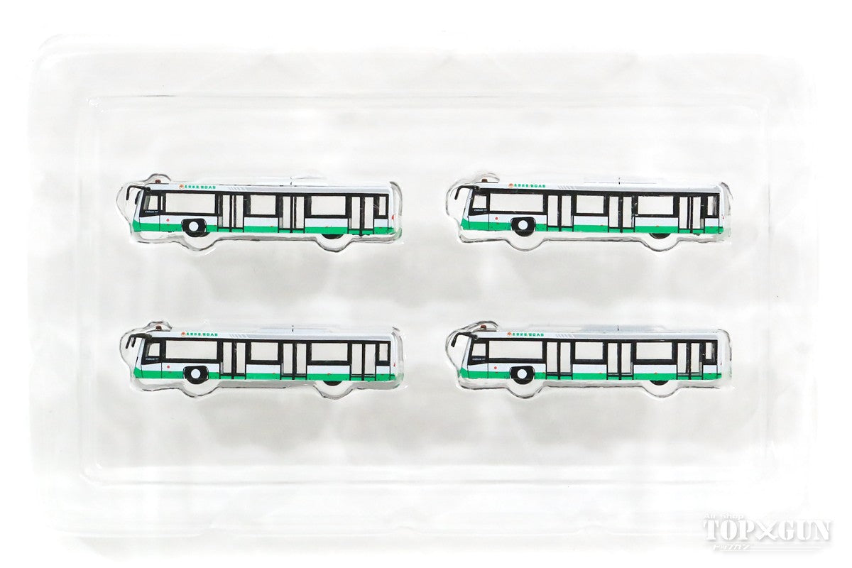 Airport diorama accessory Ramp Bus (EVA Air) 1/400 *Made of resin [AA4006]