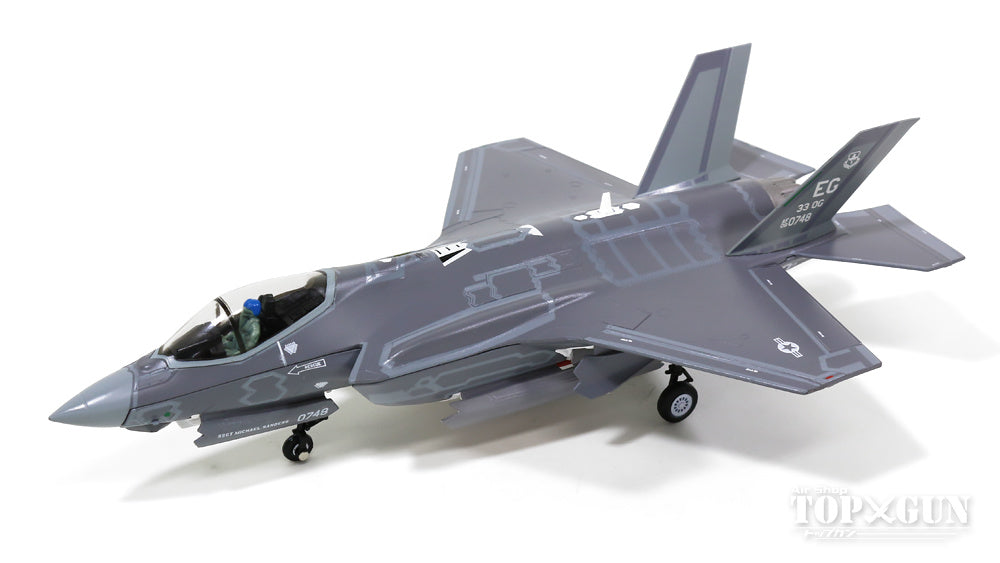 F-35A Lightning II, United States Air Force, 33rd Fighter Wing, 58th Fighter Squadron "Nomads", Eglin Air Force Base #08-0748, 1/72 [AF00008C]