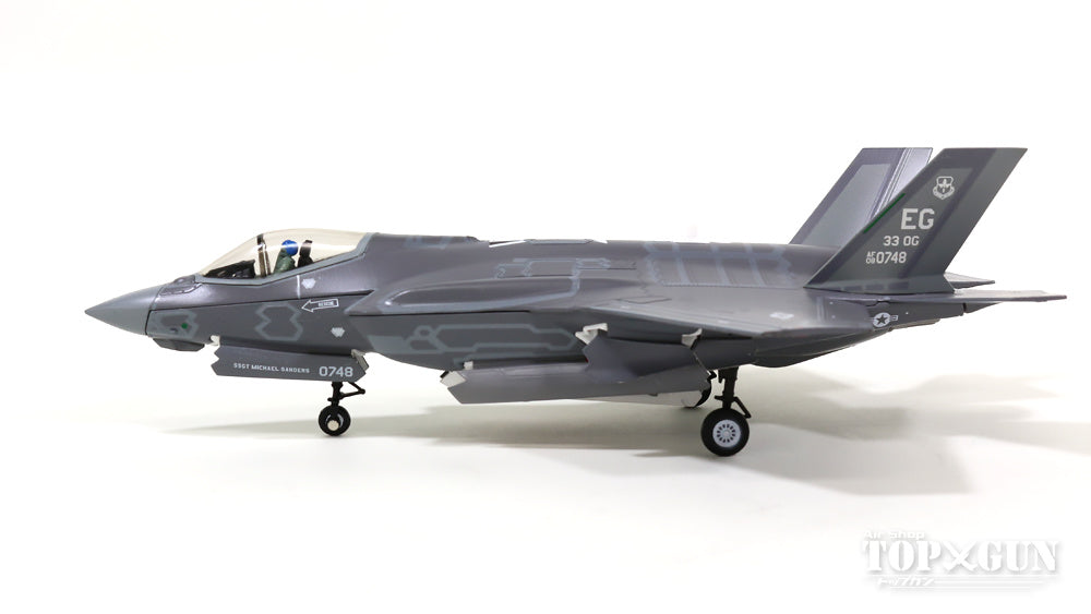 F-35A Lightning II, United States Air Force, 33rd Fighter Wing, 58th Fighter Squadron "Nomads", Eglin Air Force Base #08-0748, 1/72 [AF00008C]