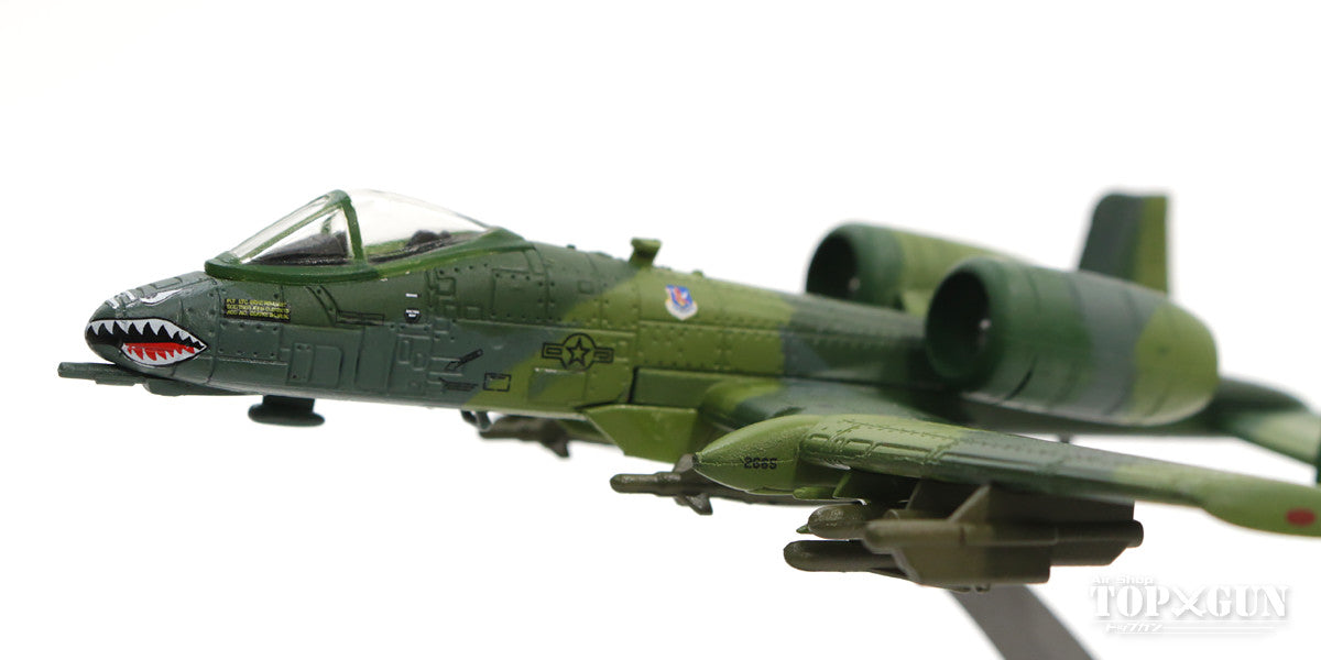 A-10A US Air Force 23rd Tactical Fighter Wing 74th Tactical Fighter Squadron Green Camouflage (without gear, stand only) 1/144 [AF10144]