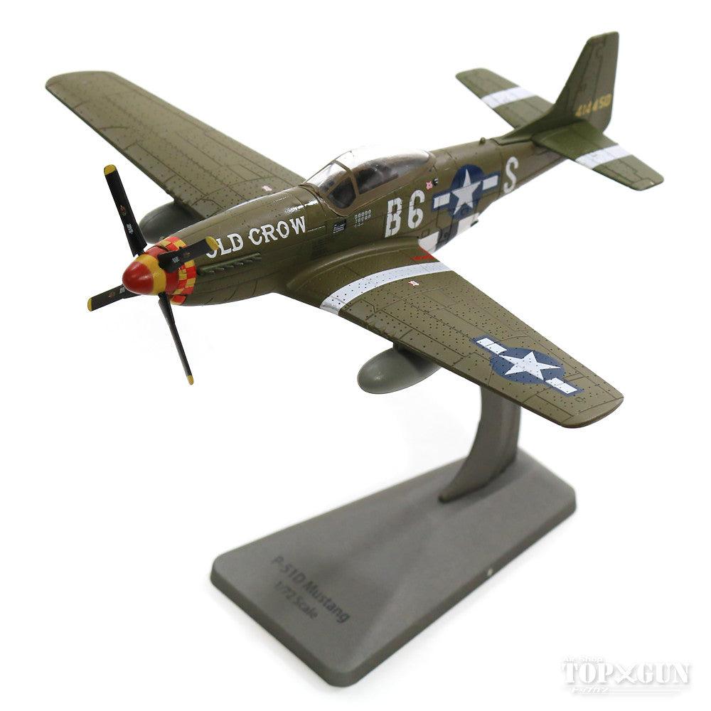 P-51D US Army Air Forces 363rd Fighter Squadron Major Clarence "Bud" Anderson "Old Crow" 1944 #44-14450 1/72 *Stand only [AF10149] 