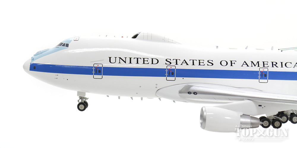 E-4B Night Watch, US Air Force 1st Airborne Command Squadron, National Airborne Operations Center (NAOC) #73-1676 (with stand and coin) 1/200 *Made of metal [AF1E-4B]