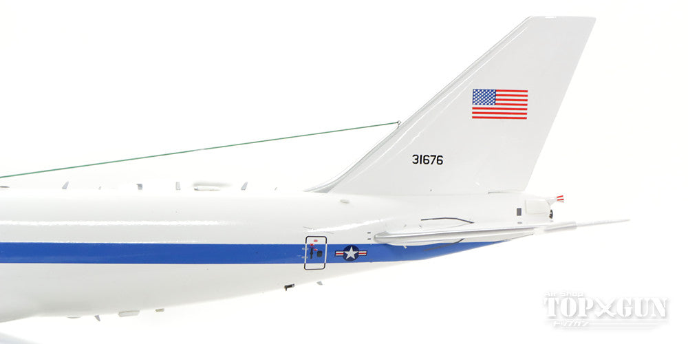 E-4B Night Watch, US Air Force 1st Airborne Command Squadron, National Airborne Operations Center (NAOC) #73-1676 (with stand and coin) 1/200 *Made of metal [AF1E-4B]