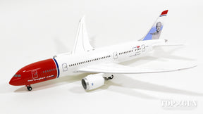 787-8 ノルウェー・エアシャトル 「トール・ヘイエルダール」 EI-LNB 1/200 ※ギヤ・スタンド付属・プラ製 [AN02]