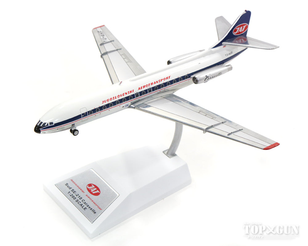 SE-210 Caravelle VI-N JAT Yugoslav Airlines 1960s-1970s YU-AHF 1/200 *Made from metal [ARD2020]