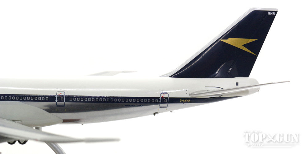 747-100 BOAC British Overseas Airways Polished finish (stand included) 1973 G-AWNM 1/200 *Made of metal [ARD2054P]