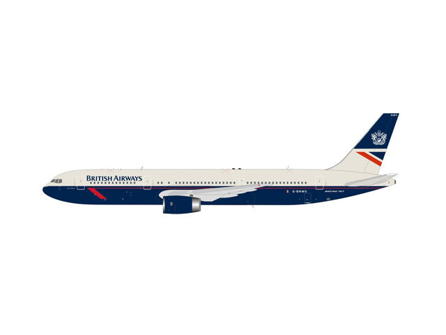 767-300 British Airways G-BNWV with stand 1/200 [ARDBA11]