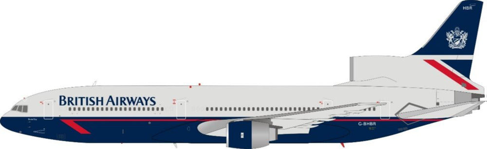 L-1011 British Airways G-BHBR with stand 1/200 [ARDBA15]