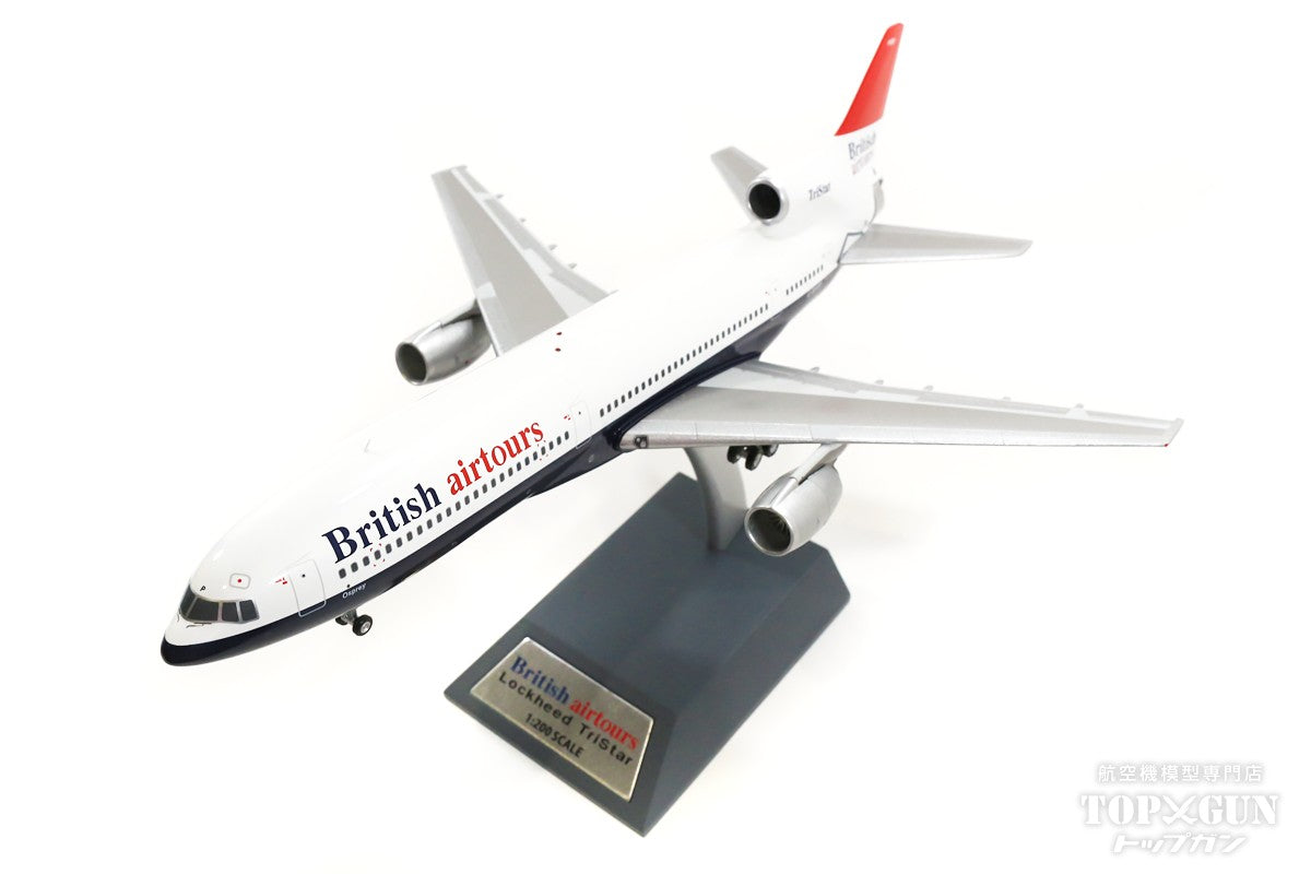 L-1011 British Airtours G-BHBP with stand 1/200 [ARDBA17]