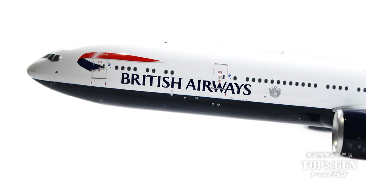 777-300ER British Airways (with stand) Special logo "Good Luck Team UK" G-STBI 1/200 [ARDBA23]