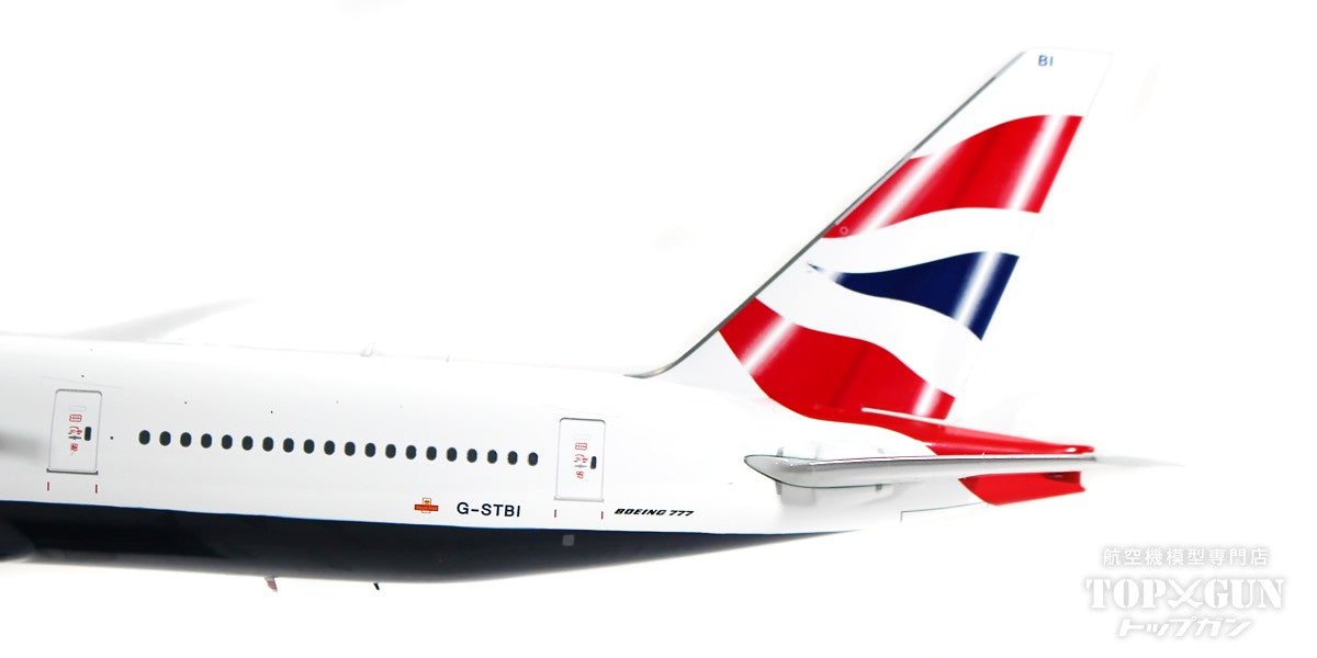 777-300ER British Airways (with stand) Special logo "Good Luck Team UK" G-STBI 1/200 [ARDBA23]