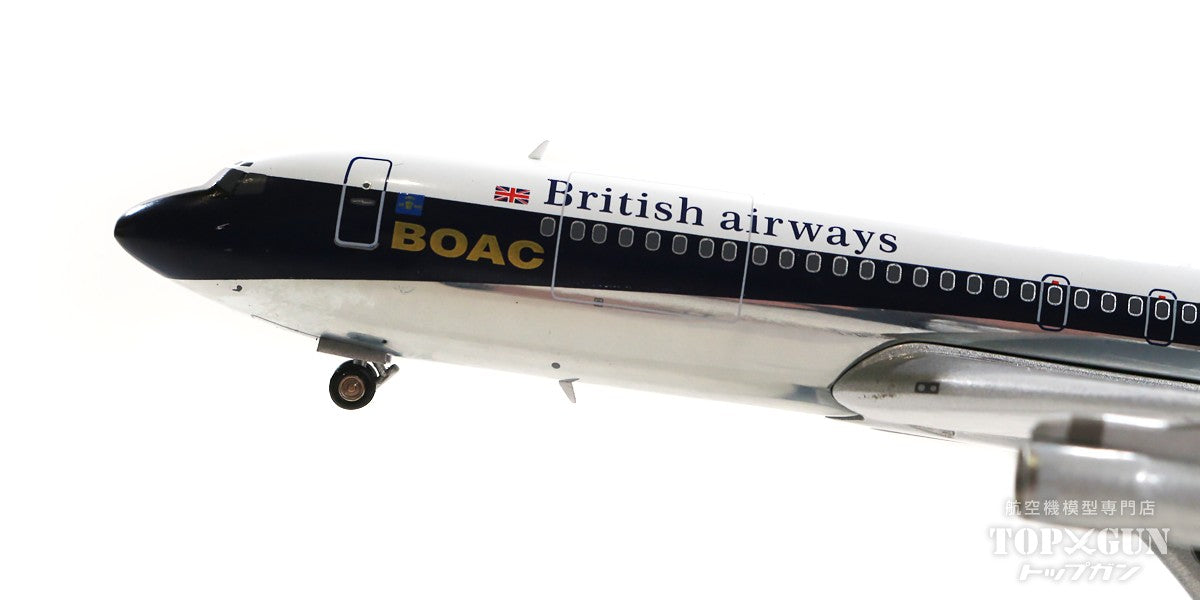 707-300C British Airways BOAC logo G-AXGW with stand 1/200 [ARDBA28]