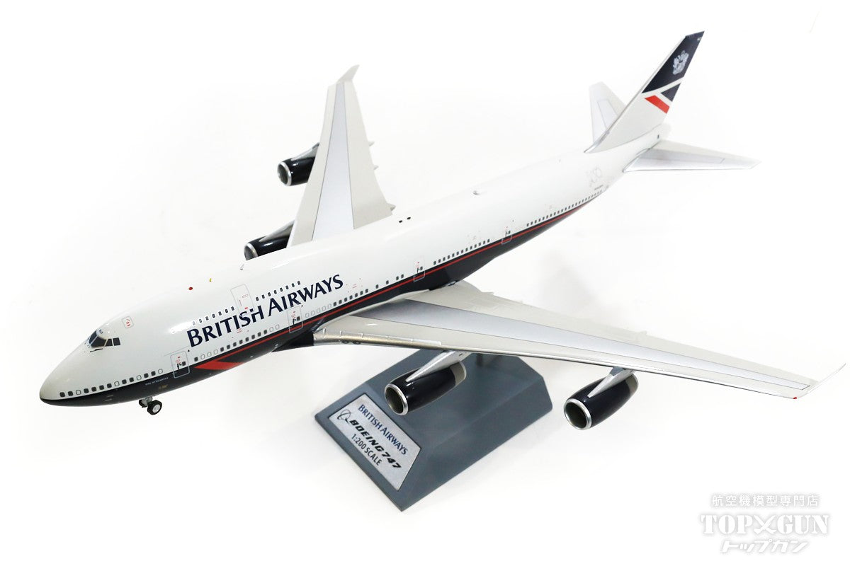747-400 ブリティッシュ・エアウェイズ 特別塗装 「商業国際飛行100周年／ランドール復刻」 コレクターズコイン・スタンド付属 G-BNLY 1/200 [ARDBA33]