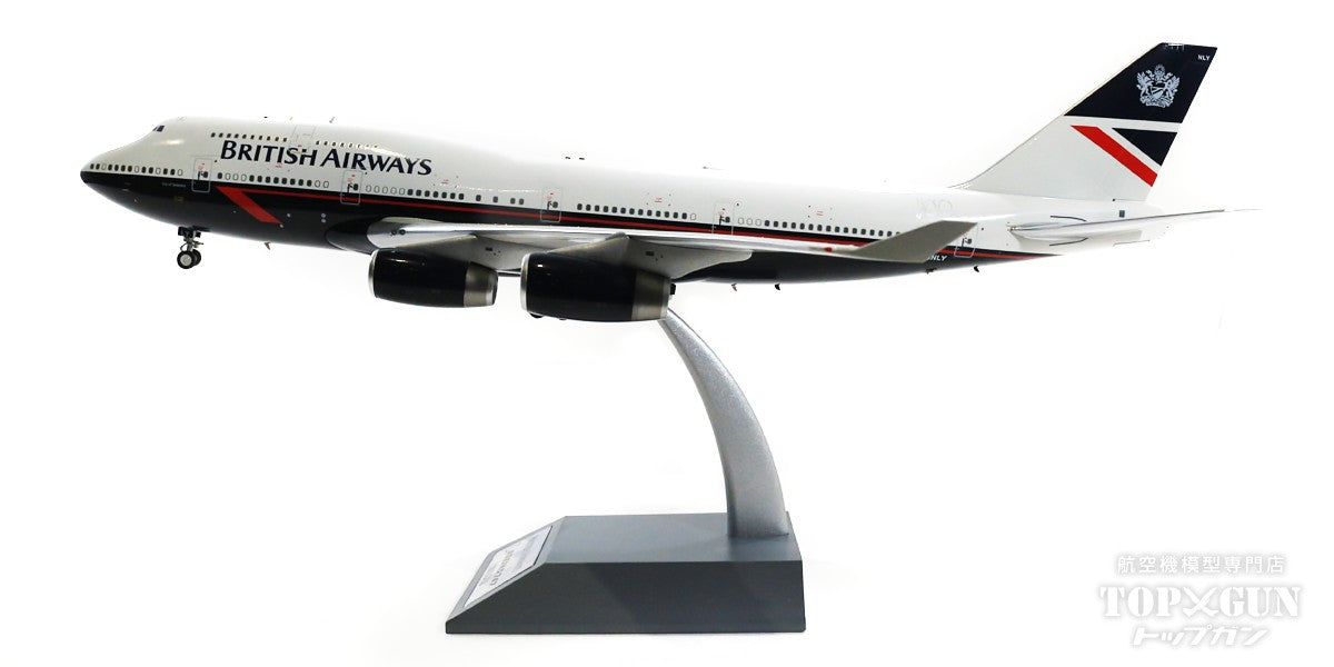 747-400 British Airways special livery "100th Anniversary of Commercial International Flight/Randall Reprint" Collector's coin and stand included G-BNLY 1/200 [ARDBA33]