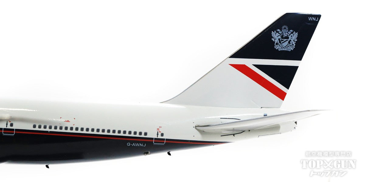 747-100 British Airways 90s Randall livery (stand and collector's coin included) G-AWNJ 1/200 [ARDBA40]