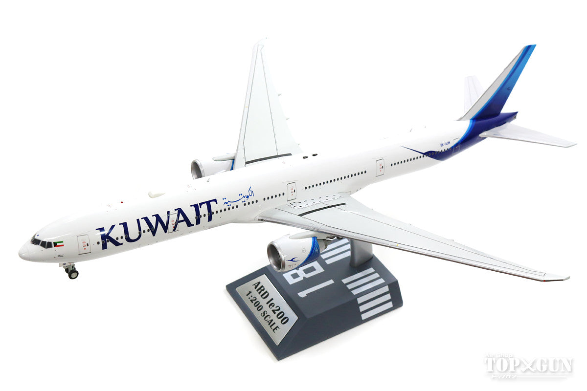 777-300ER Kuwait Airways (stand included) 9K-AOM 1/200 *Made of metal [ARDLE003]