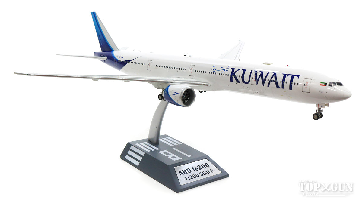 777-300ER Kuwait Airways (stand included) 9K-AOM 1/200 *Made of metal [ARDLE003]