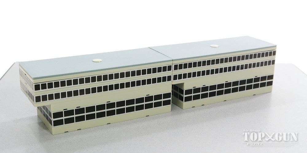 Airport diorama building assembly kit Departure terminal 2-piece set (boarding bridge can be attached) 1/400 [Art001]