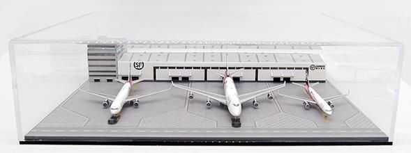 SF Express (SF Airlines) Hangar/Office Building Set 1/400 [ATBS103]