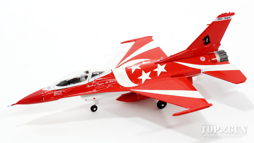 F-16C (Block 52) Singapore Air Force Acrobatic Team "Black Knights" Tengger Base, set of 6 aircraft, 1/144 [AST01A]