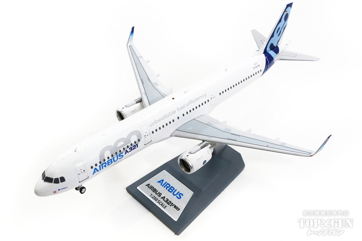 A321neo Airbus House Color D-AVXA with stand 1/200 [AV2042]