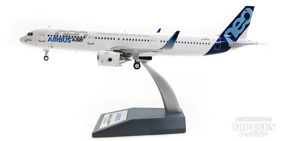 A321neo Airbus House Color D-AVXA with stand 1/200 [AV2042]