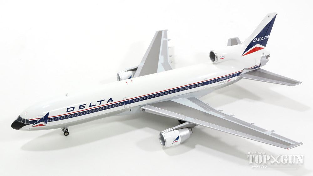 L-1011-1 デルタ航空 7-80年代 N717DA （スタンド付属）1/200 ※金属製 [AV210110715P]
