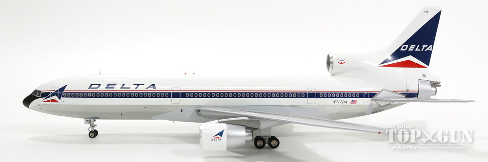 L-1011-1 デルタ航空 7-80年代 N717DA （スタンド付属）1/200 ※金属製 [AV210110715P]
