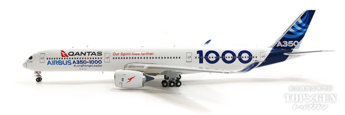 A350-1000 エアバス社 ハウスカラー 特別塗装「Qantas Our spirit flies further」 2021年 F-WMIL 1/400 [AV4144]