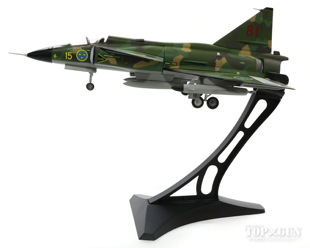 Saab Viggen AJSH-37 Swedish Air Force F15 Wing Soderhamn Base #81 1/72 [AV7242005]