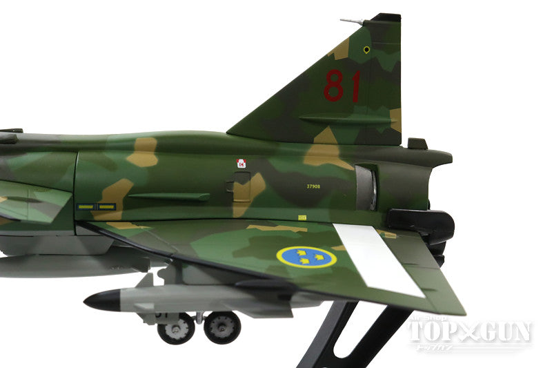 Saab Viggen AJSH-37 Swedish Air Force F15 Wing Soderhamn Base #81 1/72 [AV7242005]