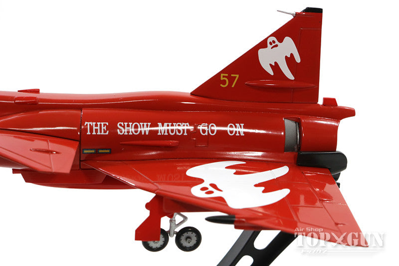 Saab Viggen AJS-37 Swedish Air Force F10 Wing 1st Squadron Disbandment Commemorative Special Painting Ängelholm Air Base (Air Force Museum Preserved Aircraft) Red #81 1/72 [AV7242006]