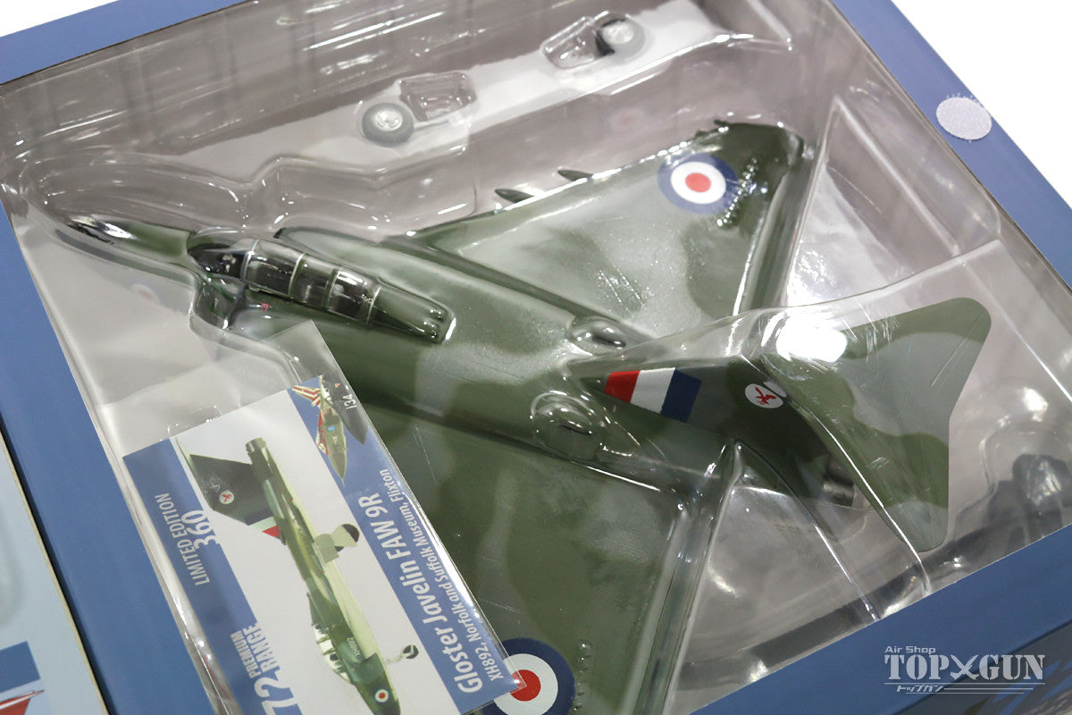 Gloster Javelin FAW.9R Royal Air Force Norfolk and Suffolk Aviation Museum Preserved Aircraft XH892 1/72 [AV7254003]